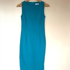 Calvin Klein Chainlink Sides Pencil Dress